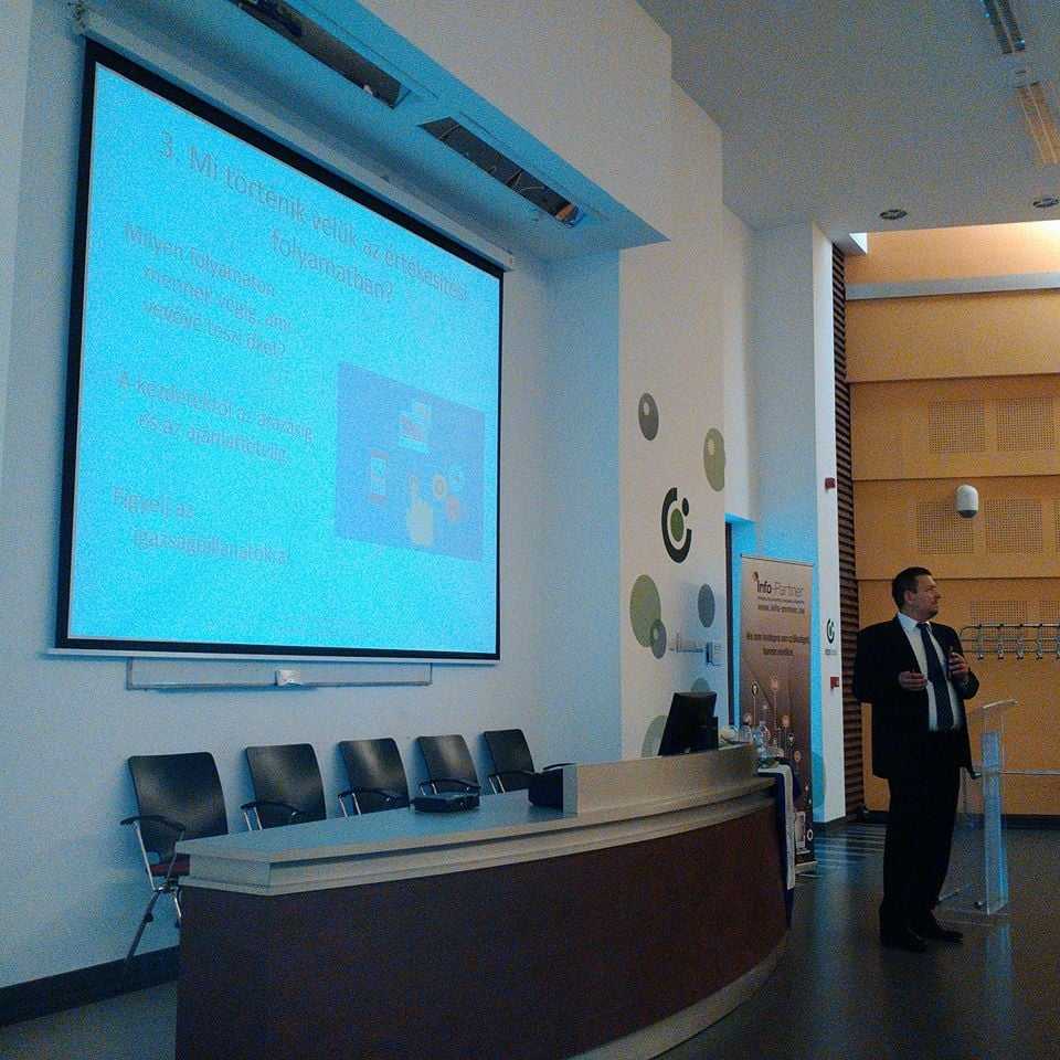 Előadok online marketing konferencián 2018