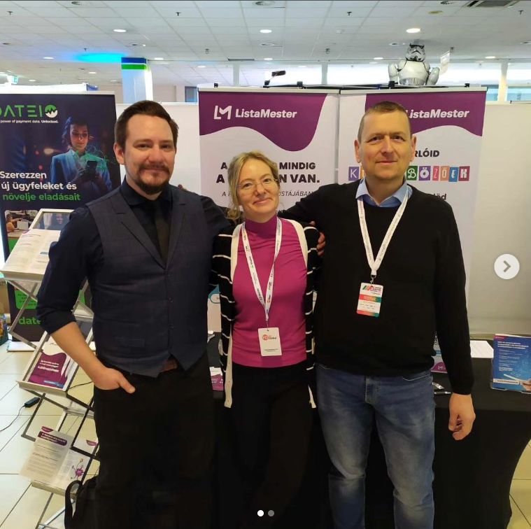 Listamester Timivel és Benyóval a Magyar Marketing Fesztiválon